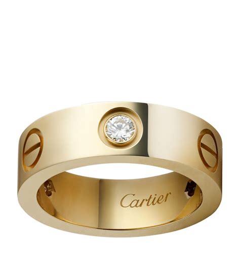 cartier love collection ring.